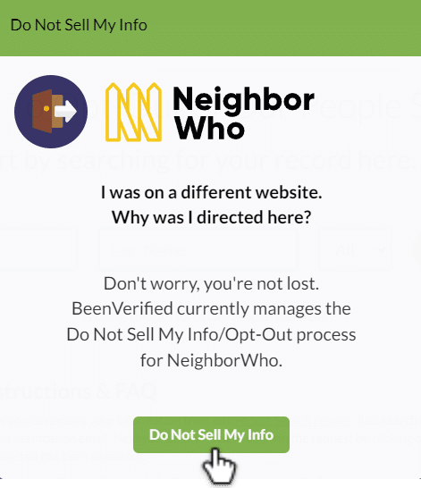 How to Opt Out of NeighborWho