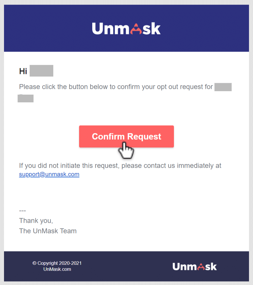 How to Opt Out of UnMask