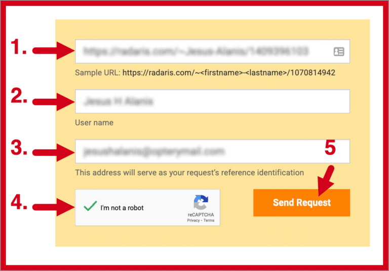 Radaris How to Opt Out and Remove Yourself from Radaris StepbyStep