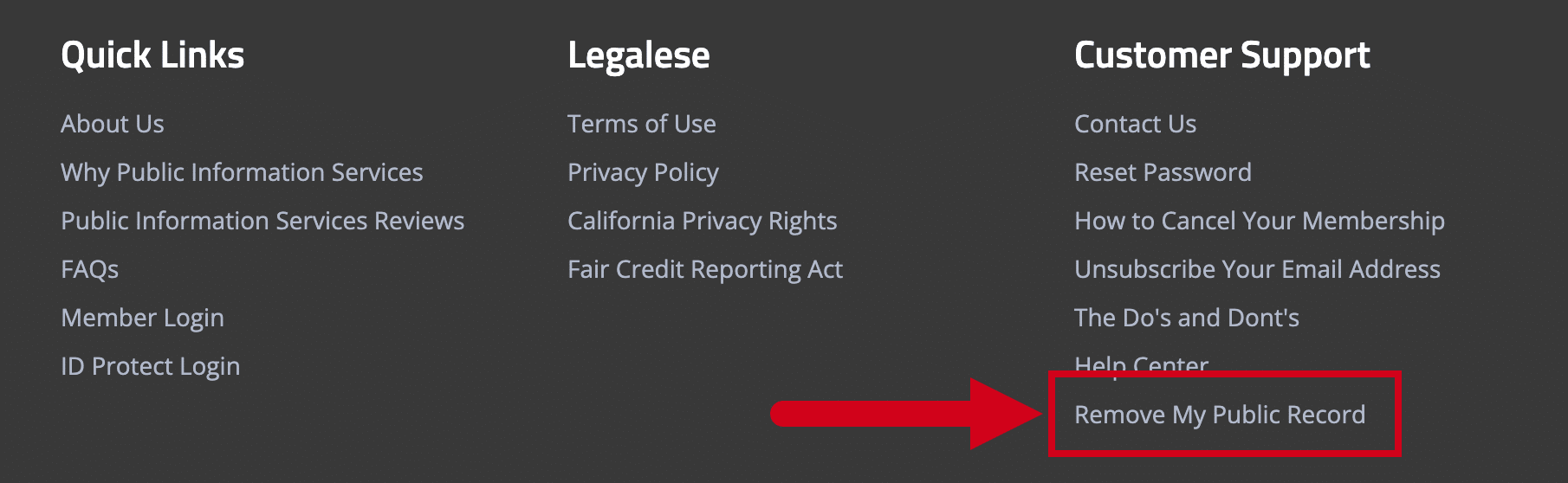 How to Opt Out of Public Information Services