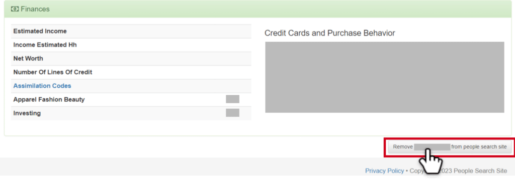 How to Opt Out of People Search Site