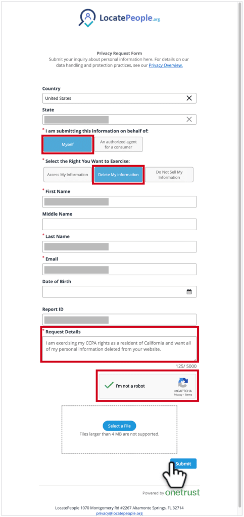 How to Opt Out of LocatePeople