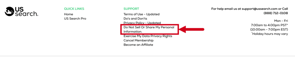 How to Opt Out of US Search