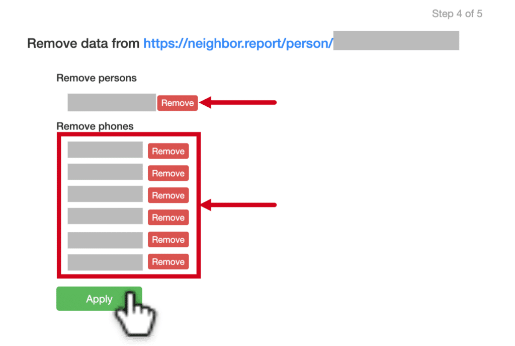 How to Opt Out of Neighbor.Report