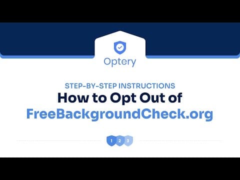 How to Opt Out of FreeBackgroundCheck.org – Step by Step Instructions