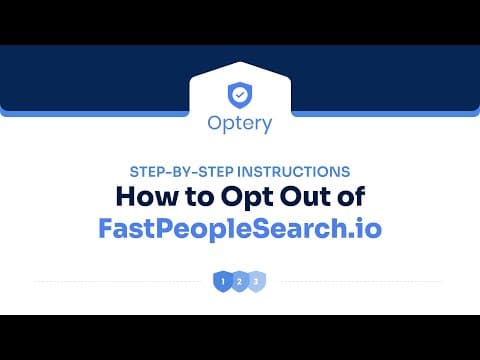 How to Opt Out of FastPeopleSearch.io – Step by Step Instructions