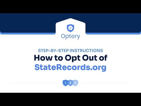 How to Opt Out of StateRecords.org – Step by Step Instructions