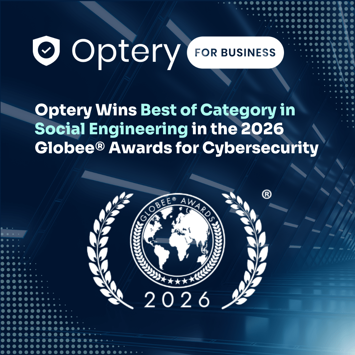 Optery Wins Best of Category in Social Engineering in the 2026 Globee® Awards for Cybersecurity